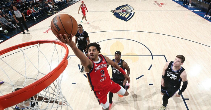 世界杯高清直播入口-费尔斯40+5+6+3普尔34分 鹈鹕大胜爵士|森萨鲍|阿马里·威廉姆斯|新奥尔良鹈鹕队|肯尼迪-钱德勒|科迪-威廉姆斯_新浪体育_新浪新闻